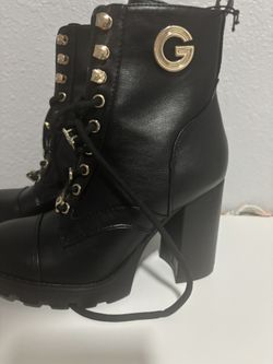 Guess black boots Size 5.5
