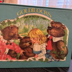 Vintage Pop Up Goldilocks And The Three Bears 