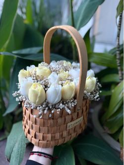 Candle Tulip Bouquet