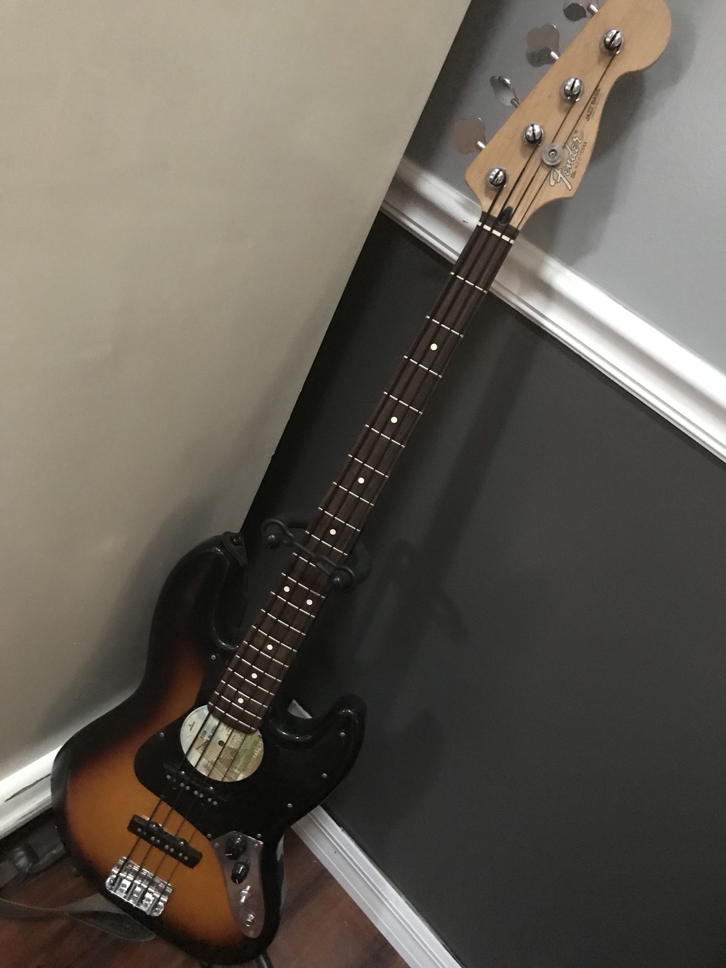 Fender bass guitar