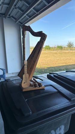 Wooden  Instrument Decoration 