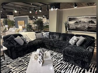 Brand new Ashley midnight madness sectional