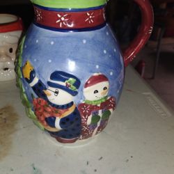 Christmas Pitcher 