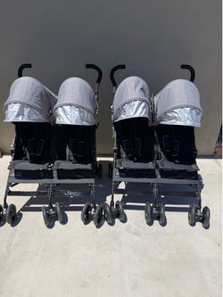 Jeep double stroller/ open box/ side by side stroller/ compact double stroller