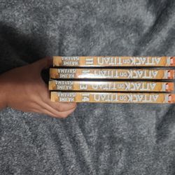 Attack On Titan Volumes 11-14