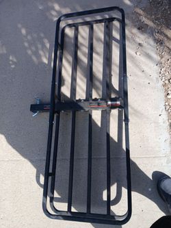 Hitch-Mount Steel Cargo Carrier Rack