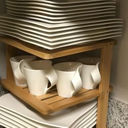 Villeroy & Boch New Wave  30-Pc Premium Porcelain Dinnerware Set Service for 6