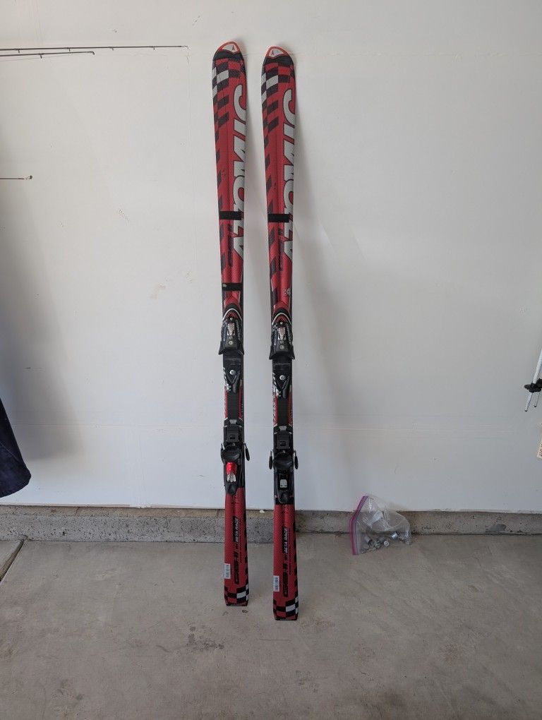 Atomic Skiis, 181 Length, Atomic Race Bindings