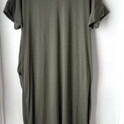 T-shirt Maxi Dress, Large 