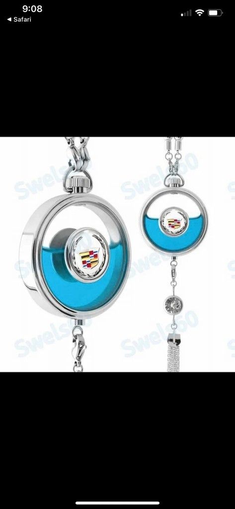OIL DIFFUSER PENDANT FOR CAR WITH LOGO (CADILLAC)