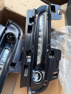 1 Pair LED DRL Daytime Running Fog Lights For Jeep Grand Cherokee SRT8 2012-20161 Pair LED DRL Daytime Running Fog Lights For Jeep Grand Cherokee SRT8