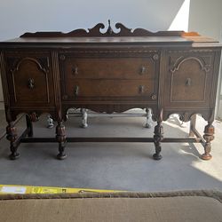 antique sideboard