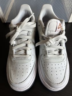 Nike Air Force 1 Pure Platinum Metallic Silver GS Kids Size 6Y CT3839-004