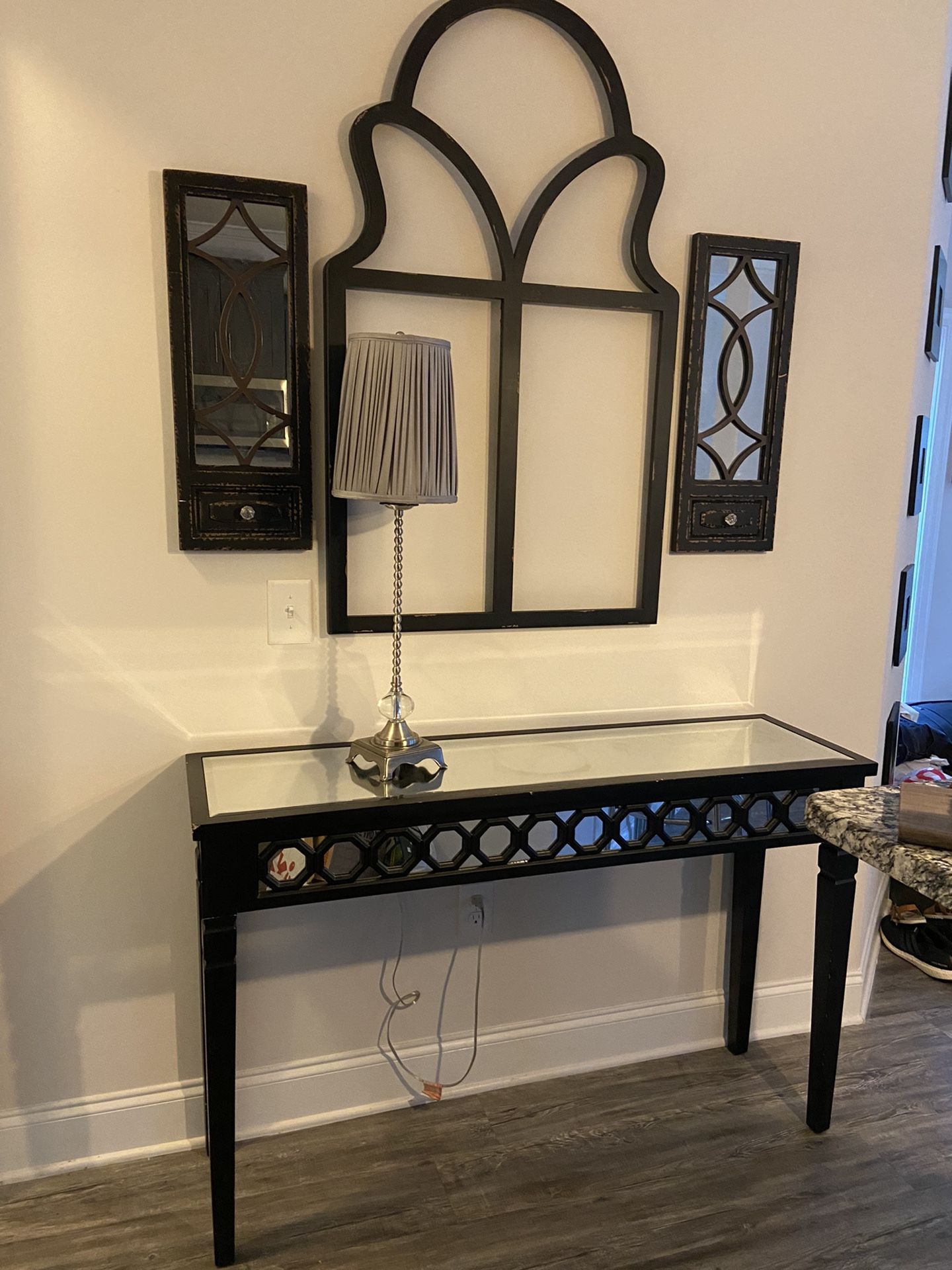 Entryway Table And Decor