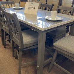 6pc Dining Table Set