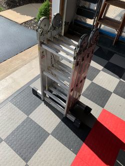 12’ foldable/lockable 300 lbs capacity  Ladder