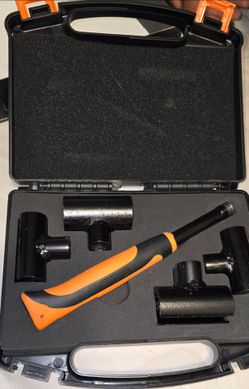 Swozzto Door Hinge Gap Adjusting Tool Kit,2025 New Upgrade Hinges Gap Adjusting Wrench,4 Size Heavy Duty Steel Door Hinge Repair Tool with Rubber Grip