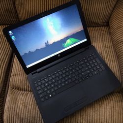 HP 16" Laptop Quad Core 8 GB Ram 500 GB HD Webcam HDMI WiFi Windows 10 
