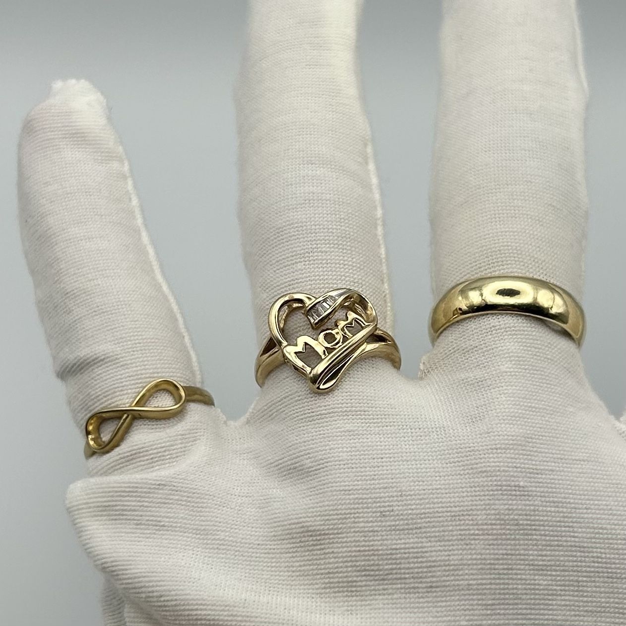 Solid Gold Rings – 10K & 14K – Spot Value Sale (Sizes 7–8)