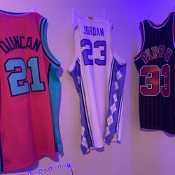 Vintage basketball jerseys