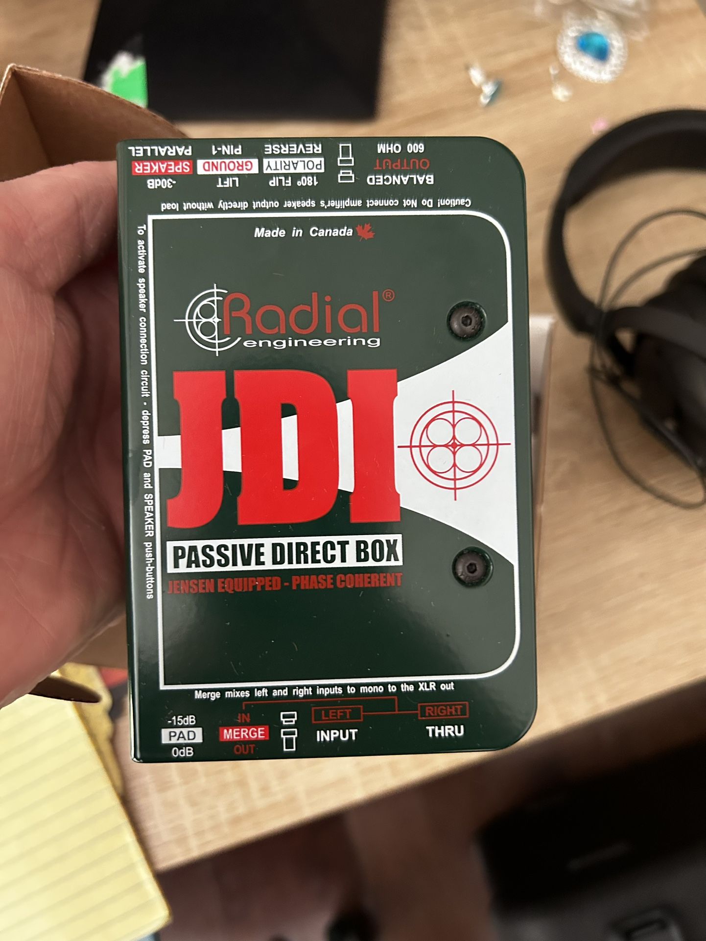 Radial JDI Direct Box