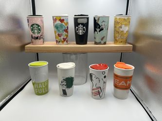 Starbucks Ceramic Tumbler Coffee Mug New 