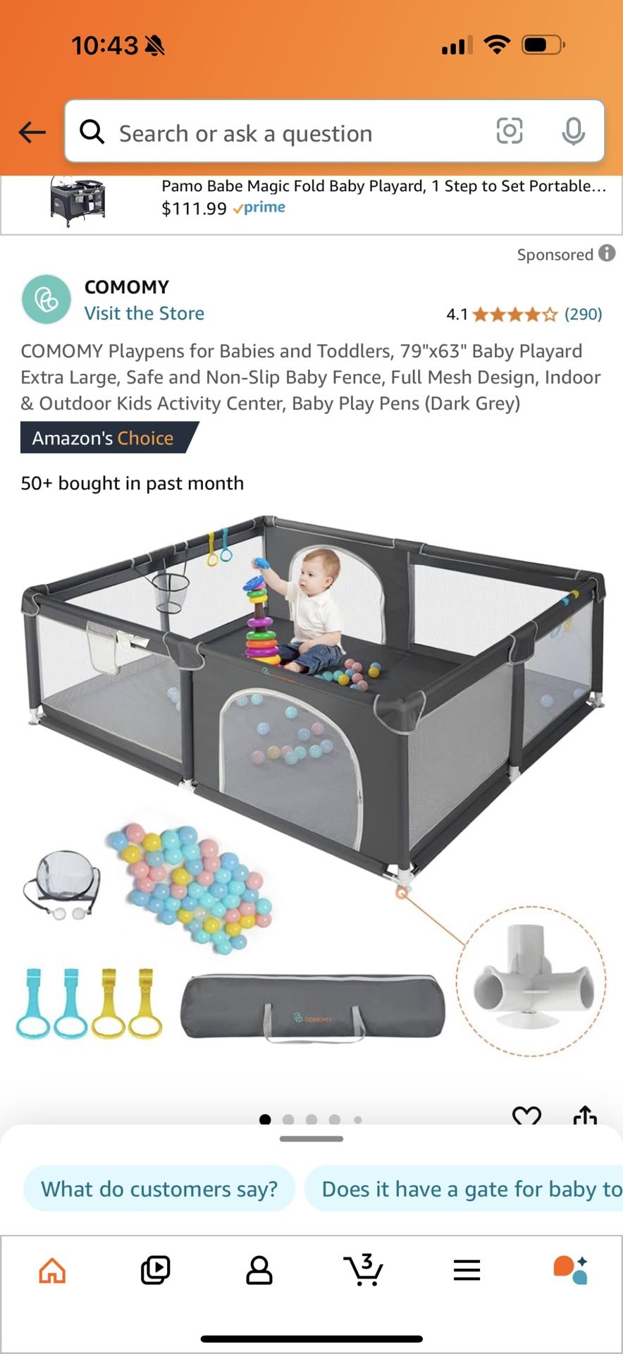 Extra Large Playpen