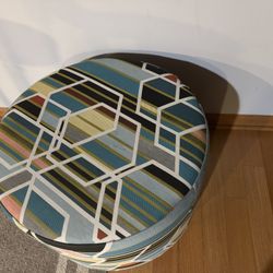 Steelcase Turnstone Round Bench Ottoman