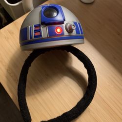 Disney Star Wars Galaxy’s Edge R2D2 Droid Light And Sound Ears