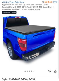 99-2016 f250/350 tonneau cover