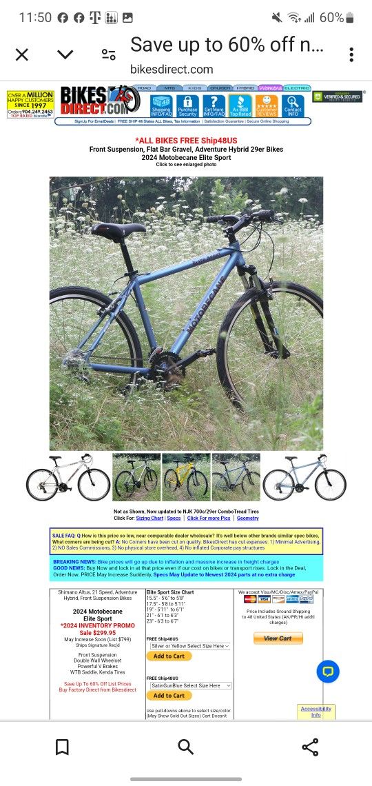 Motobecane MEN'S 10 SPEED bicycle