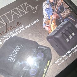 Bluetooth earbuds with built in powerbank