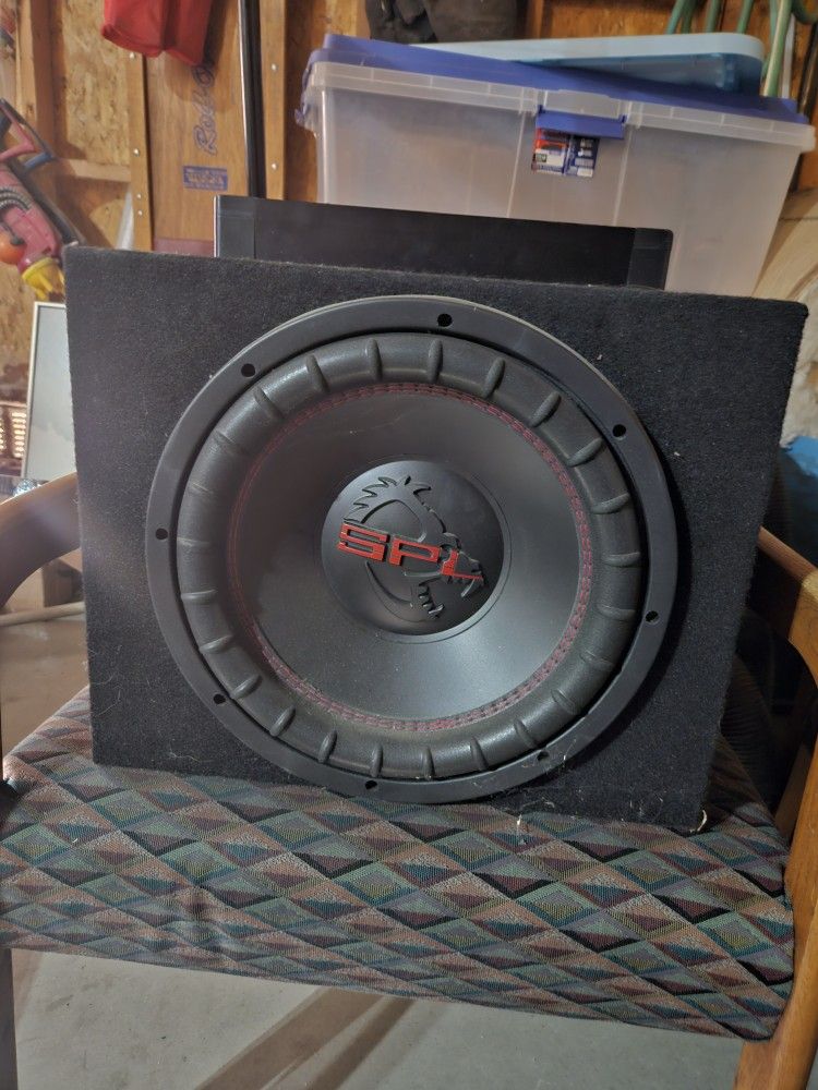 Spl twelve inch subwooper