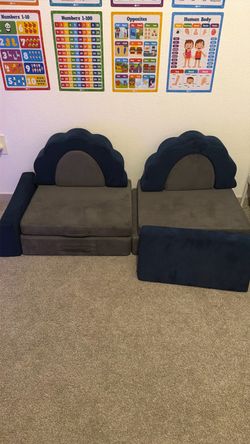 Kids Modular Foam Couch Set – 10 Pieces