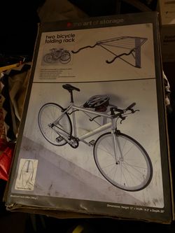 The Art of Storage Two Bicycle Folding Rack