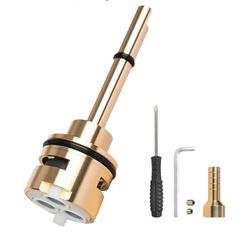 8990: New 3-Setting Diverter Cartridge Replacement Part Set – Compatible with RP51918, R11000,R22000 Faucet Valve Replacement Trim Kit, 3-Way Brass Sh
