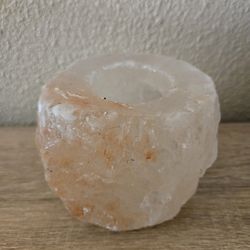 Himalayan Salt Tealight candle holder