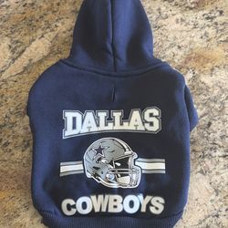 Dallas cowboy dog hoodie