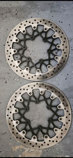 Suzuki gsxr front brake rotors brembo GSX-R gsxr1000 gsxr750 gsxr600 R1 R6 R7 cbr600rr cbr1000rr h2r s1000rr bmw panigale Ducati v4 Aprilia Ninja zx10