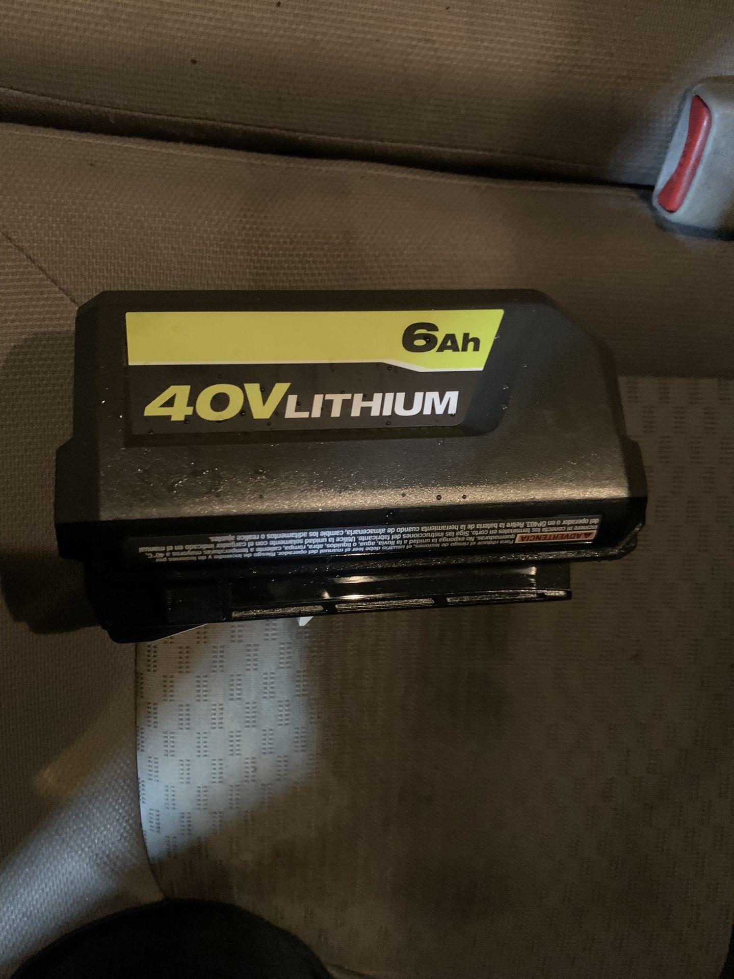 Ryobi 40V 6AH Battery