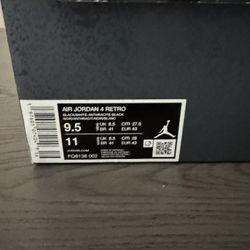 Jordan 4 Fear 