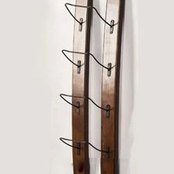 Wall mounted wine rack 