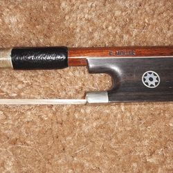 Klaus Muller Pernambuco Violin Bow Ebony