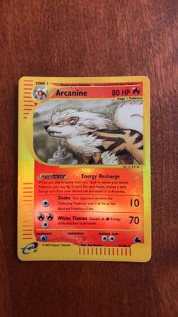 Near Mint Reverse Holo Arcanine Pokémon Card