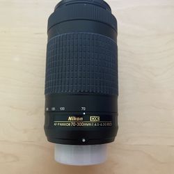 Nikon DSLR Lens (70-300mm, 1:4.5-6.3G ED)