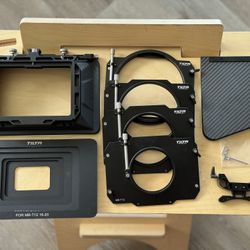 Tilta MB-T12 4x5.65 Carbon Fiber Mattebox w/134mm, 114mm, 95mm, 80mm