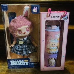 Labubu Tumbler and Baby Doll Beauty BUBU