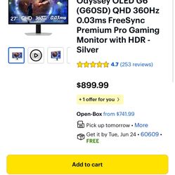 Samsung Oddesy 27” 