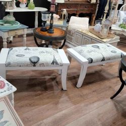 2 Farmhouse Style Benches.