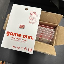 Micro SD cards 128 GB gaming Or Camera Storage